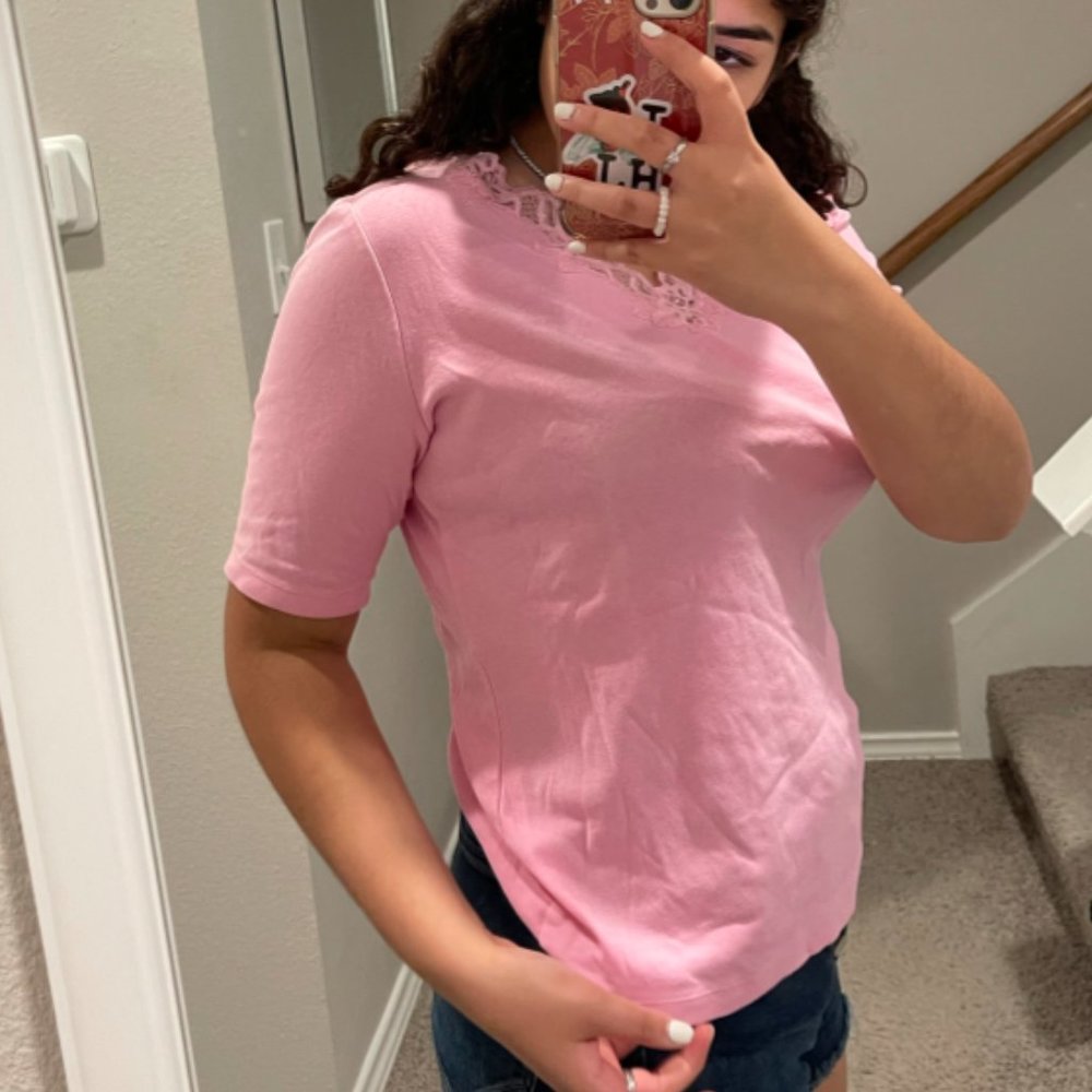 Lace Floral Top